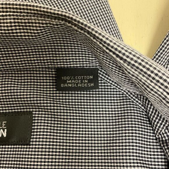 Kenneth Cole Reaction Men’s Medium 15-15 1/2 Casual Long Sleeve Button Down Shir - Picture 10 of 12